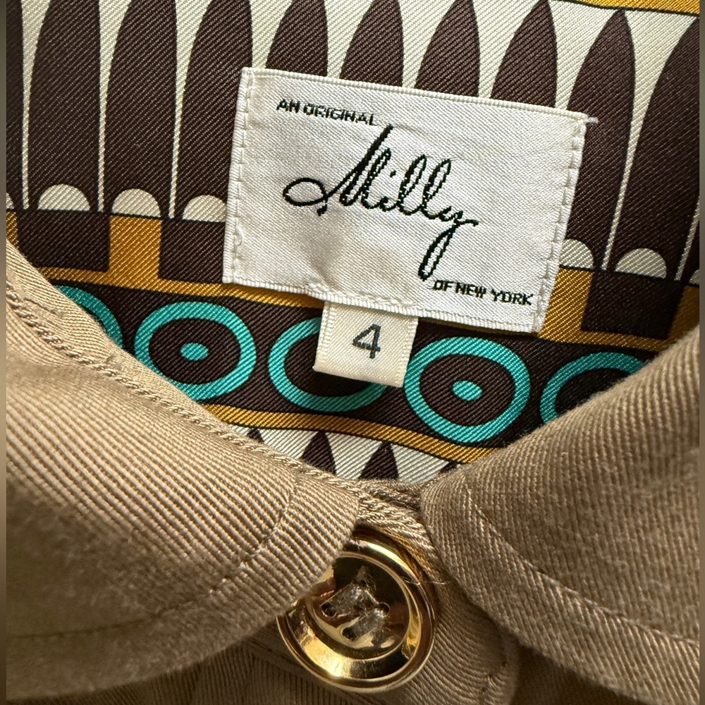 Milly Brown Utility Belted Dress - Picture 5 of 6